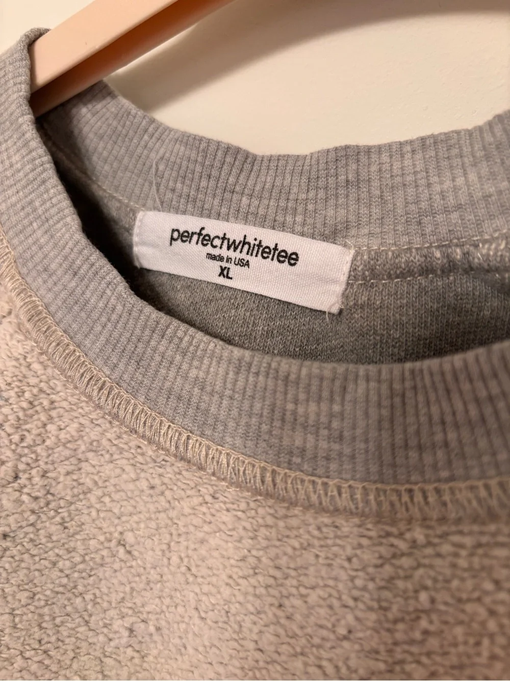 perfectwhitetee ziggy fleece sweatshirt - Picture 4 of 5